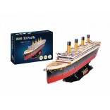 QUEBRA CABEÇA 3D PUZZLE RMS TITANIC 80CM REVELL KIT PARA MONTAR 113 PEÇAS REV 00170